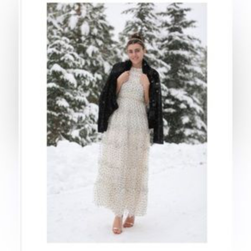 Dainty Jewells London Lights Dress maxi size large.